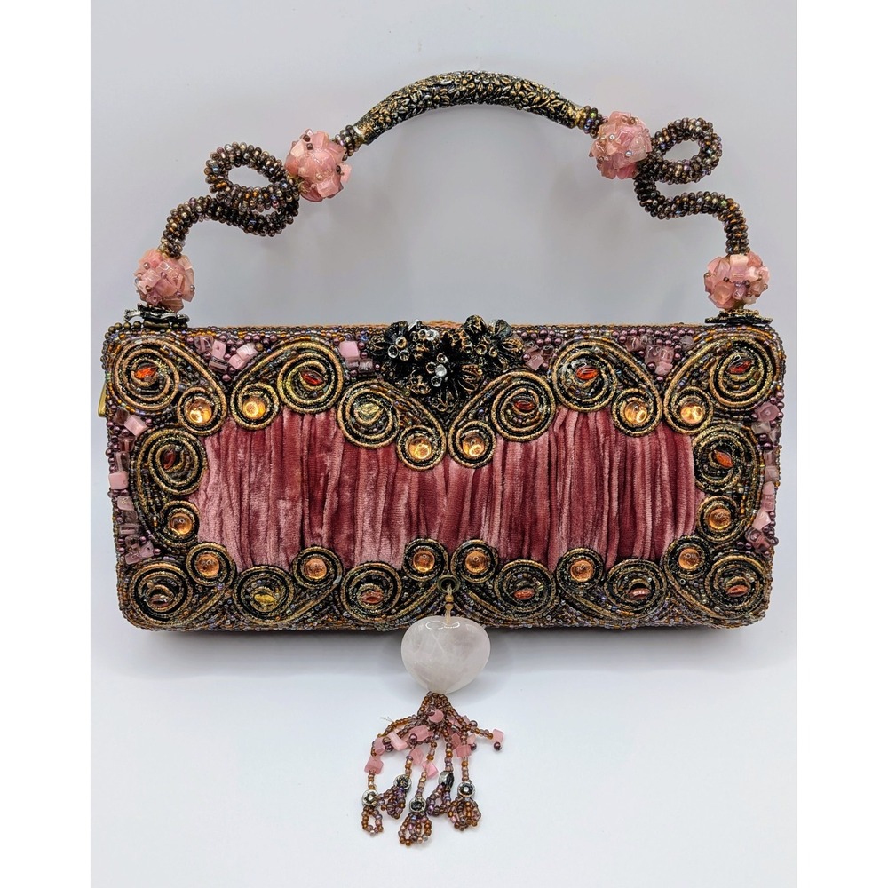 Mary Frances Clutch Bag with Crystals and COA card‎